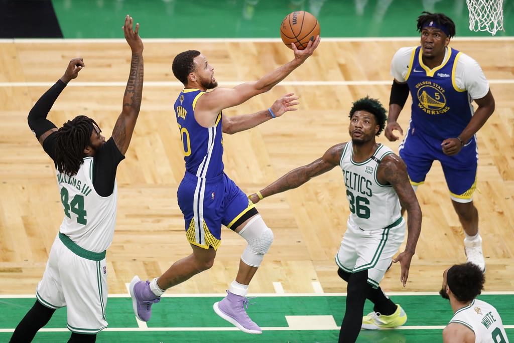 Golden State defeats the Boston Celtics to win the NBA Championship