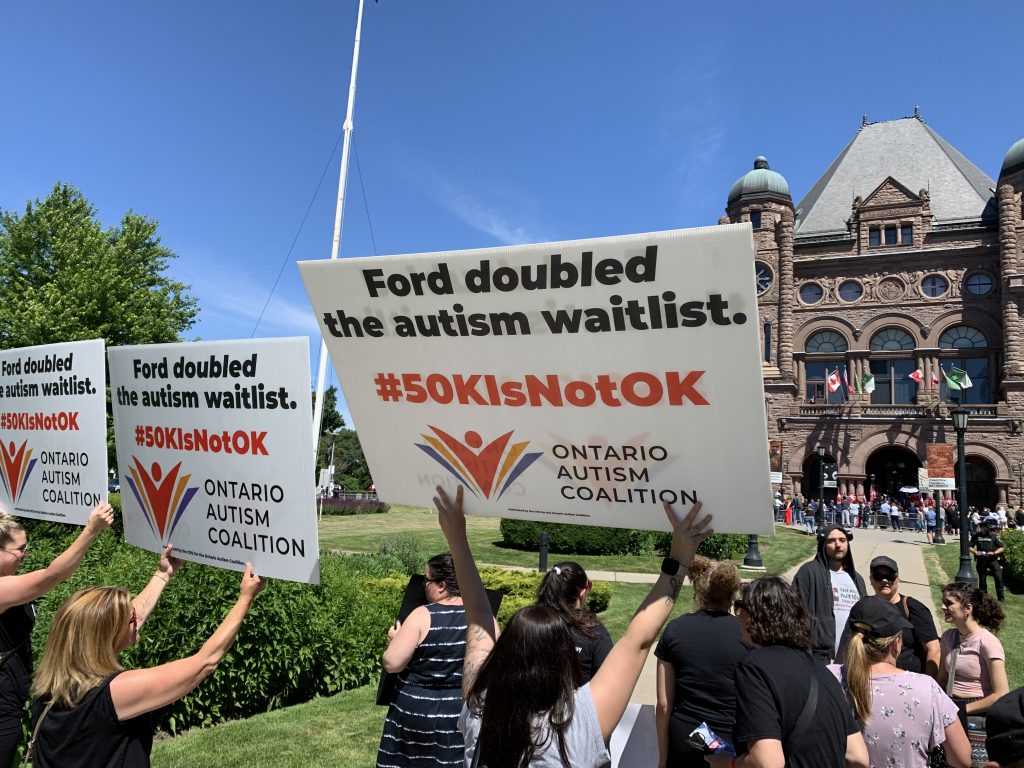 Ontario Autism Coalition to rally outside Queen's Park as Ford is sworn in