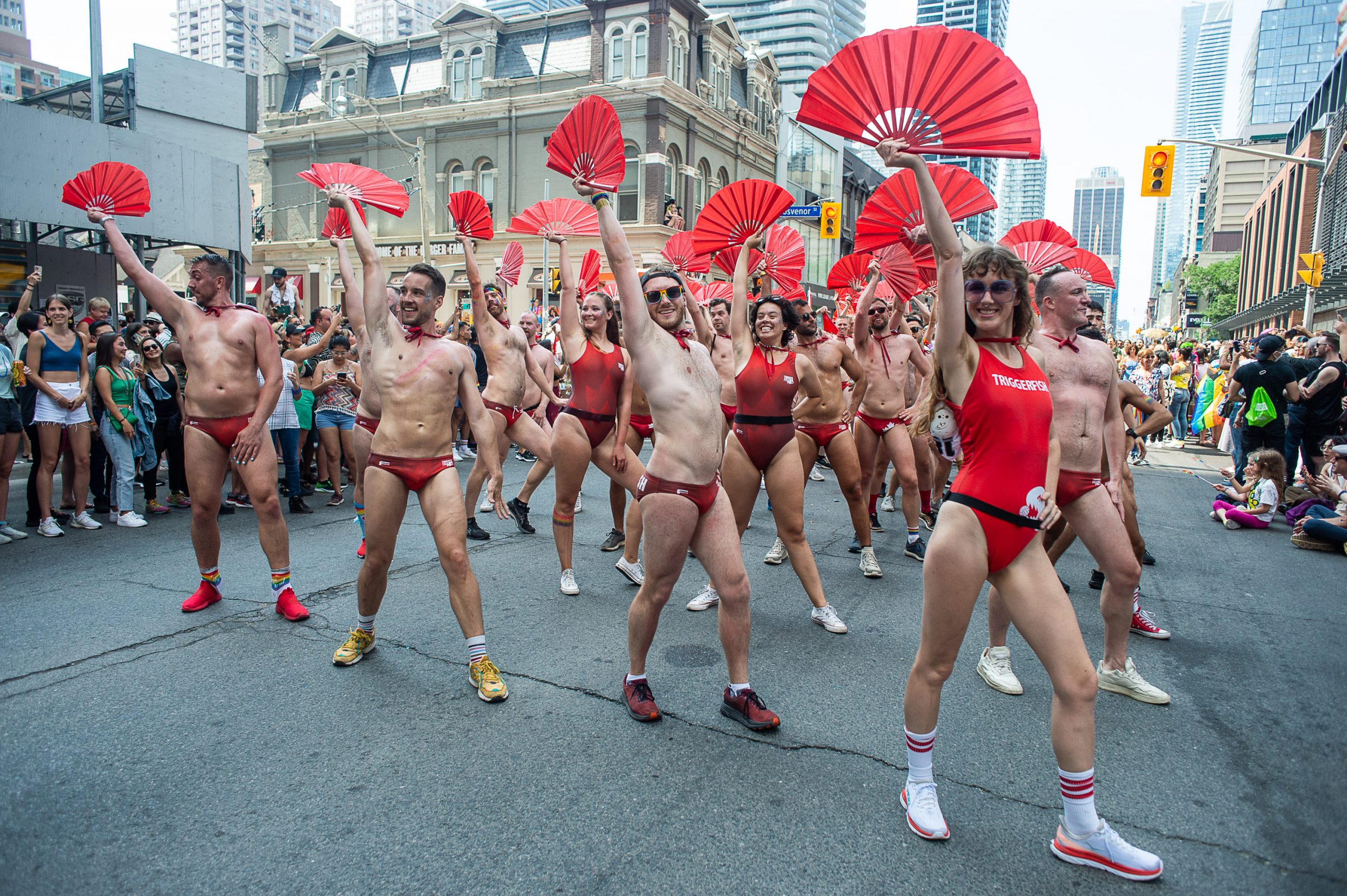 Bud light nudist pride parade