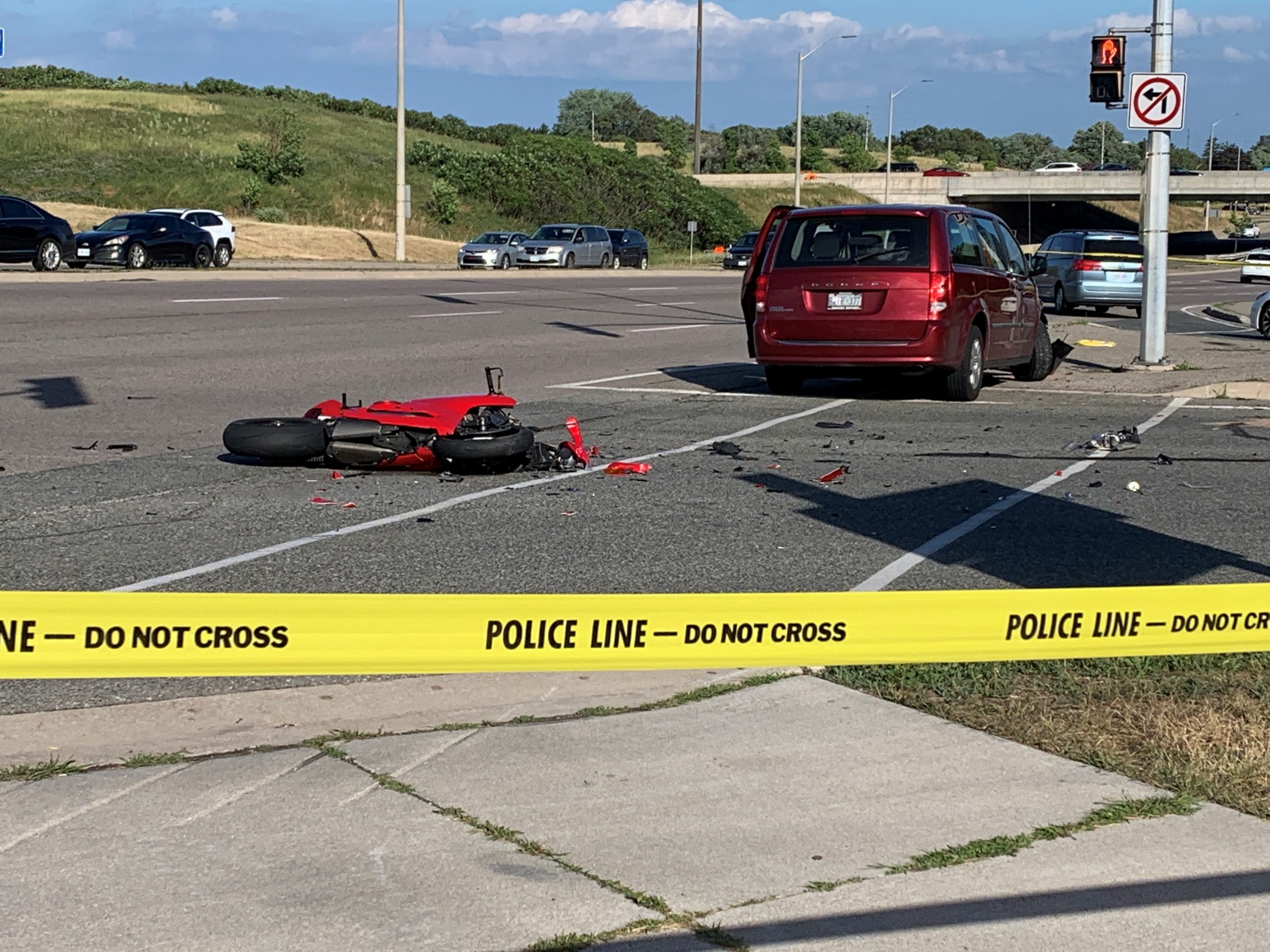 Motorcyclist Seriously Injured After Collision In Mississauga