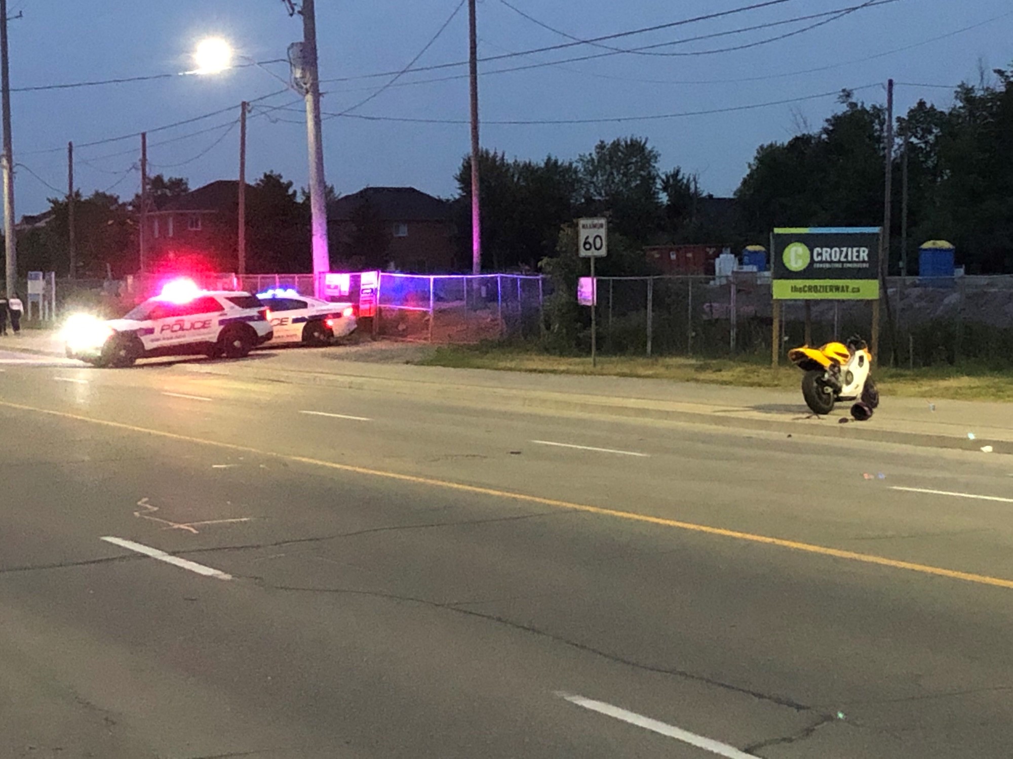 Teen motorcyclist seriously injured after single-vehicle collision in ...