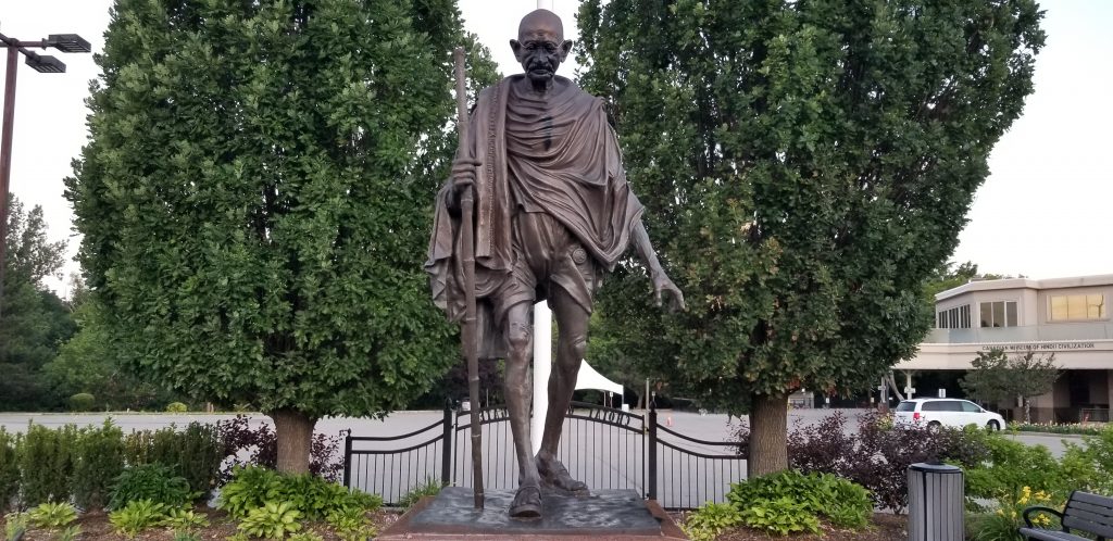 Statue of Gandhi vandalized in Richmond Hill