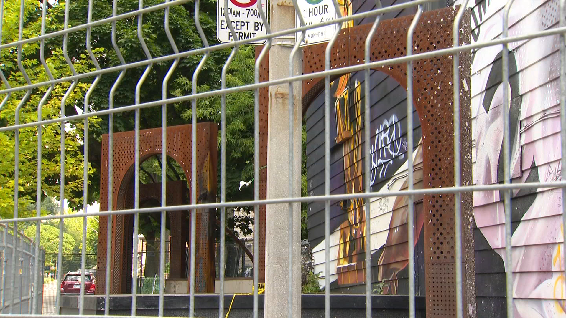 Queen West parkette dismatled without permission from City, BIA