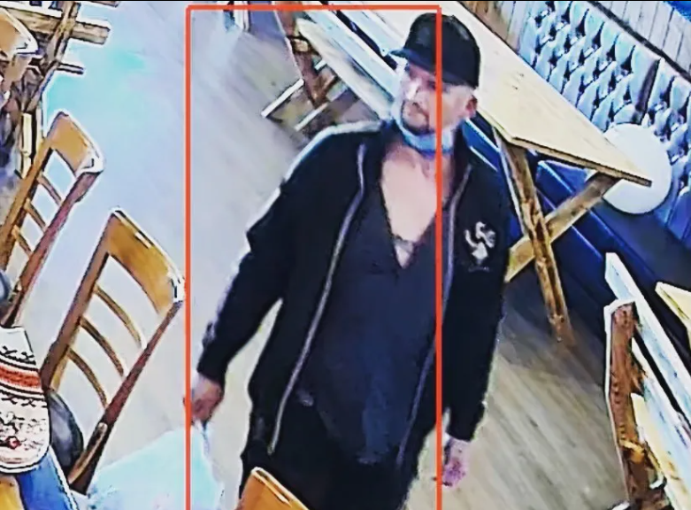 restaurant theft suspect