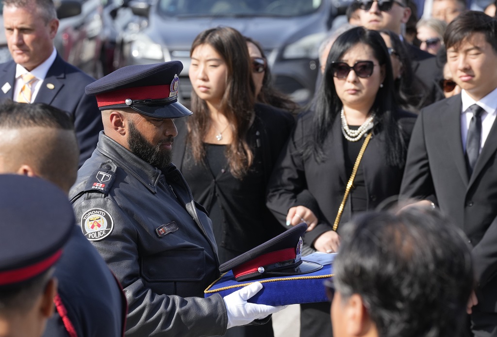 Funeral for Const. Andrew Hong