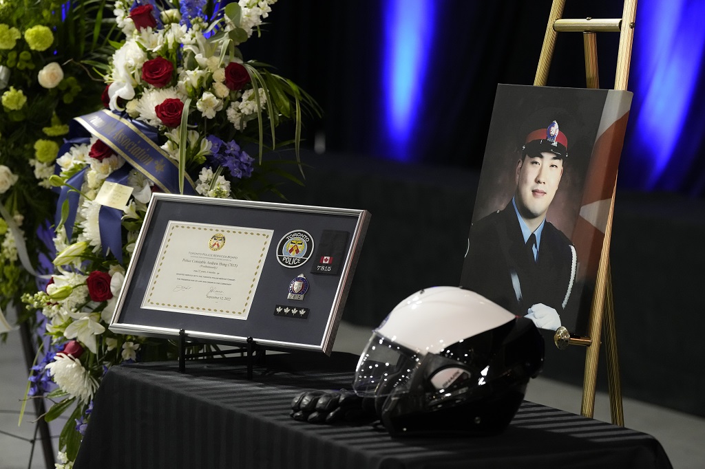 Funeral for Const. Andrew Hong