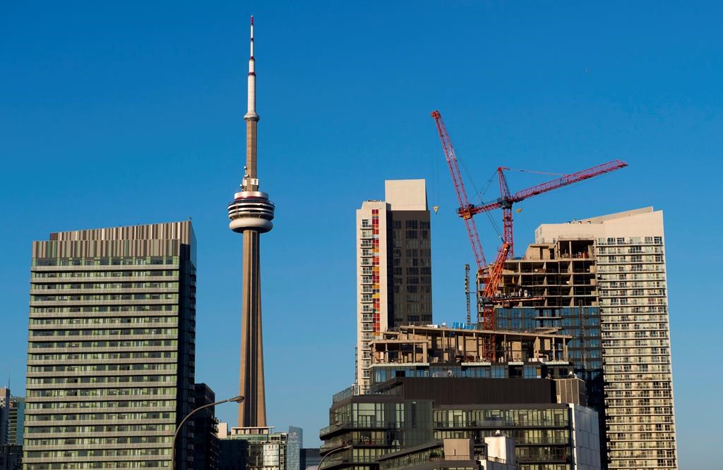 Toronto has more cranes in use than most U.S. cities combined