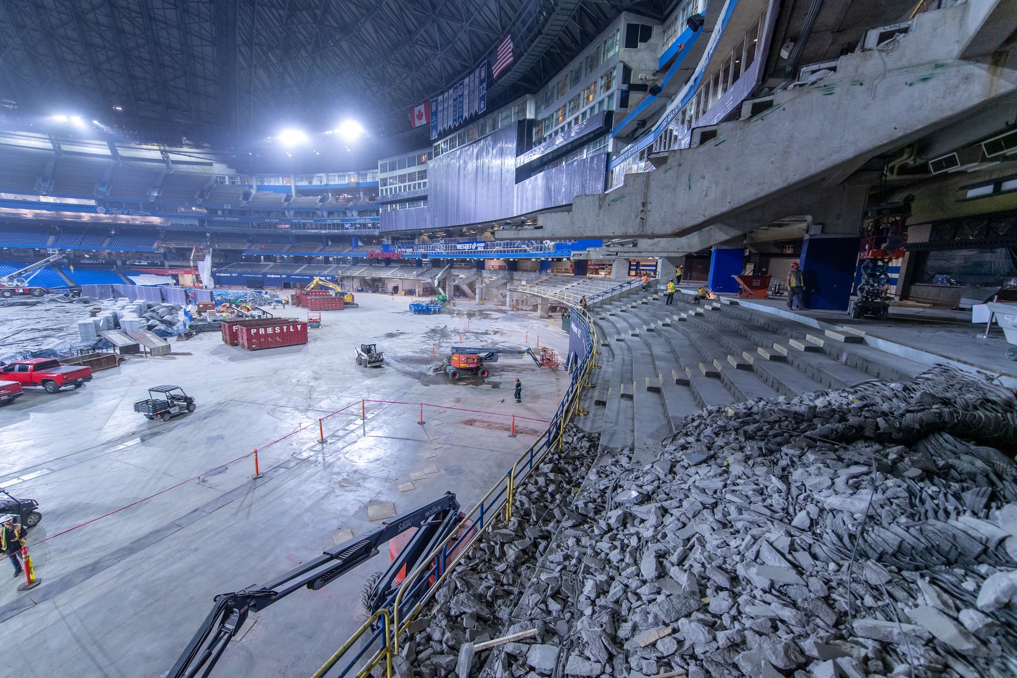 Toronto Blue Jays Reveal Inside Look Of Rogers Centre Renovations