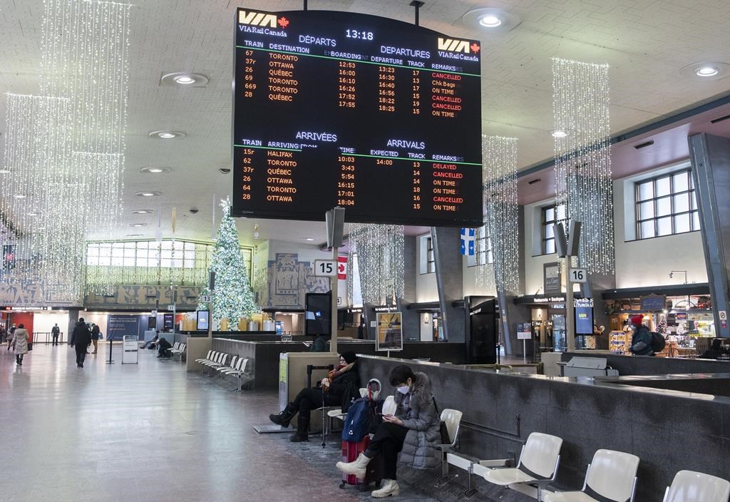 Via Rail to resume regular service on Toronto Ottawa and Montreal