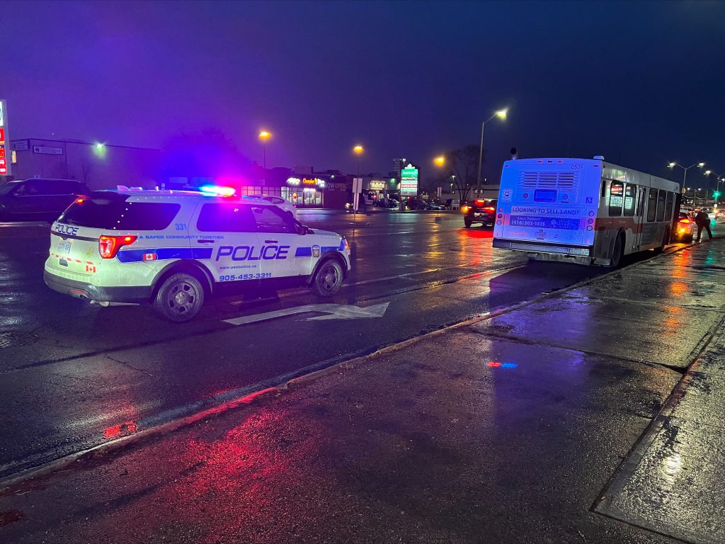 Man seriously injured in Mississauga stabbing on board a transit bus