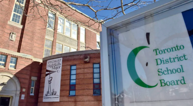 TDSB sign