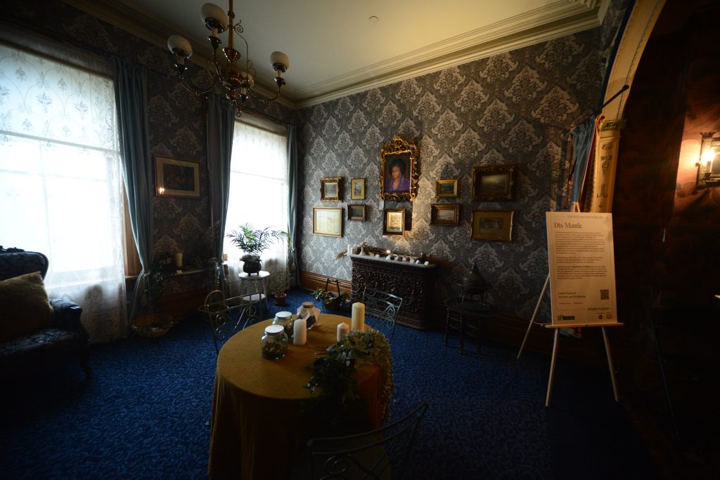 In the salon upstairs, portraits of prominent Black Torontonians fill the room, drawing focus to people who were overlooked throughout history.