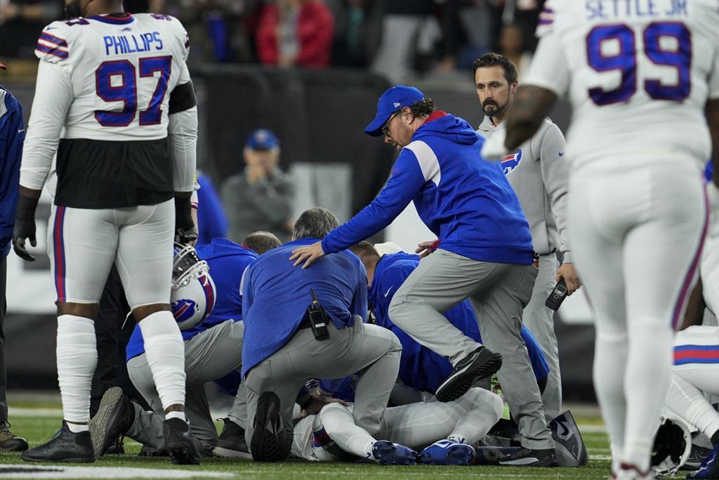 Buffalo Bills safety Damar Hamlin was cherishing every moment in