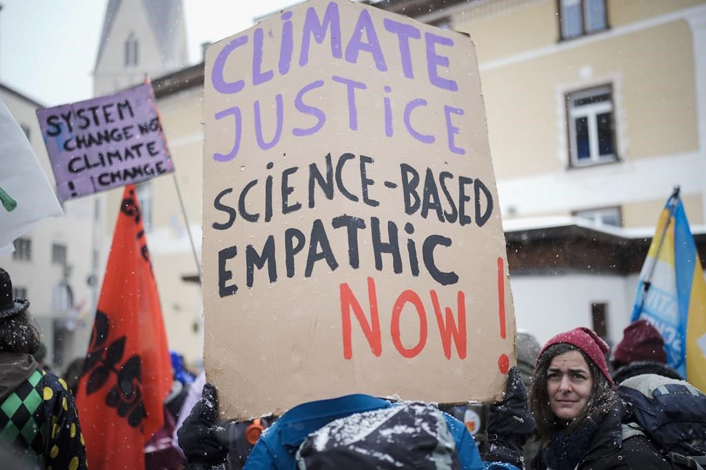 At Davos, Thunberg visit spotlights lack of climate action