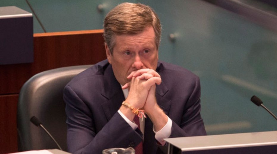 Mayor John Tory officially resigns following approval of his $16.2 billion budget