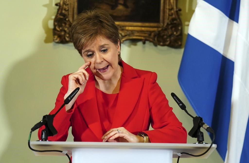 Scottish leader Sturgeon quits with independence goal unmet