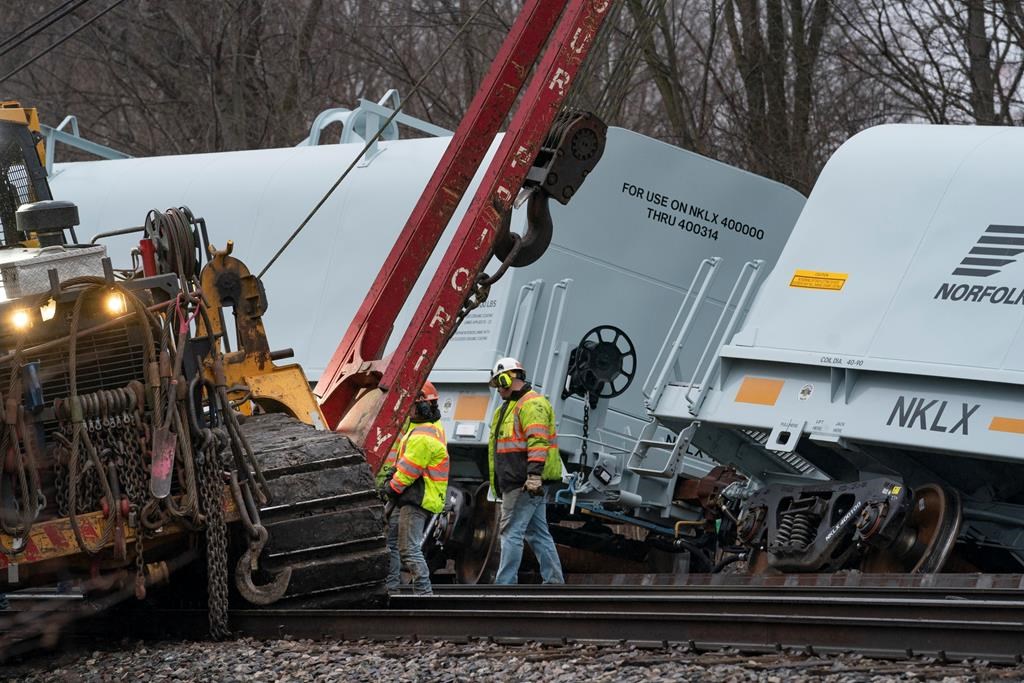 2 train derailments have similar risks, different