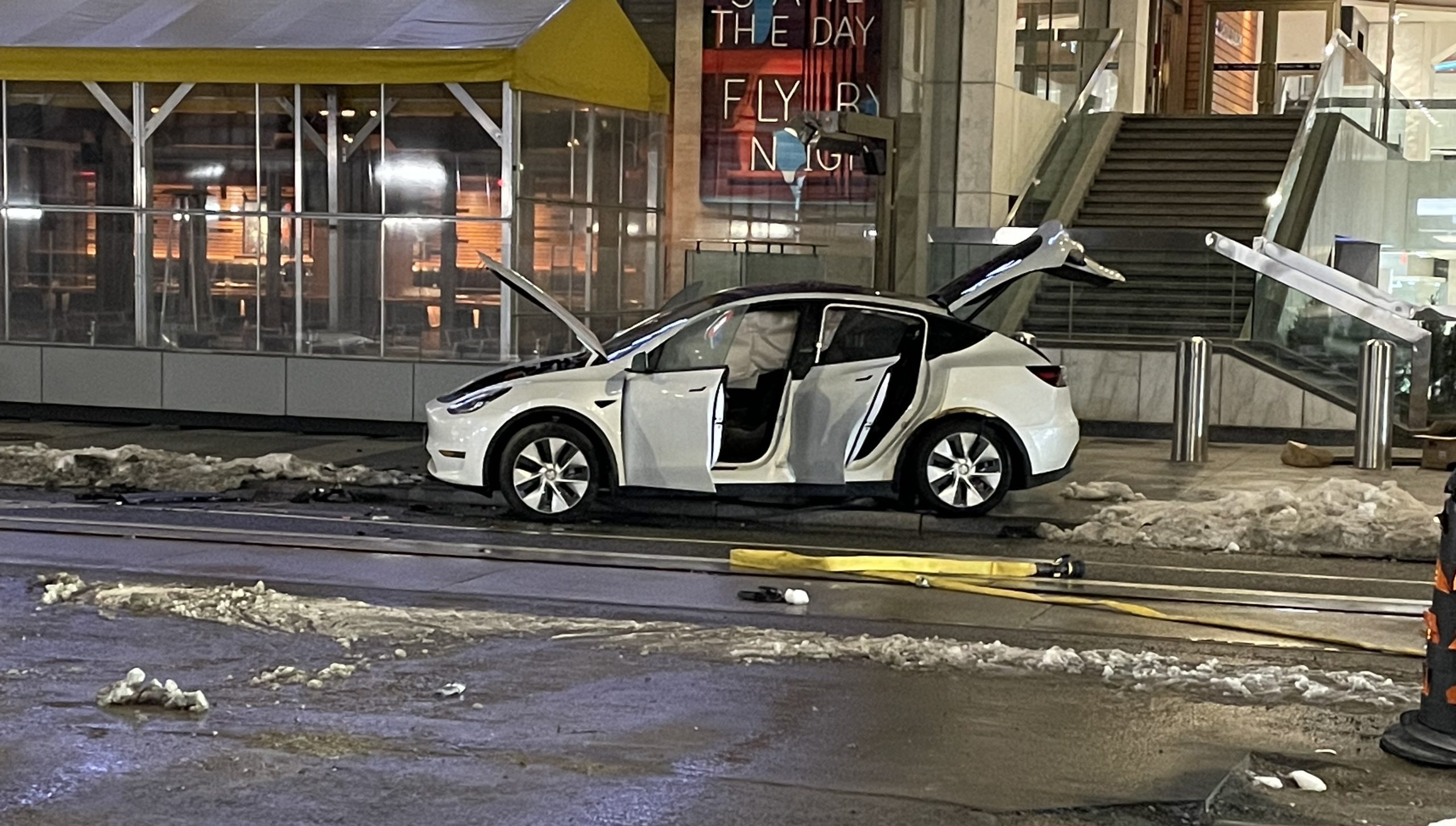 Tesla driver charged with impaired driving in downtown Toronto crash