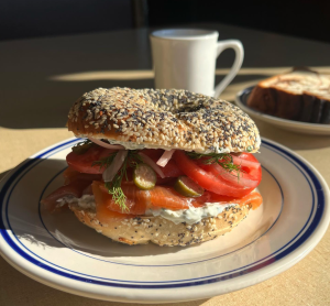 Smoked Salmon bagel