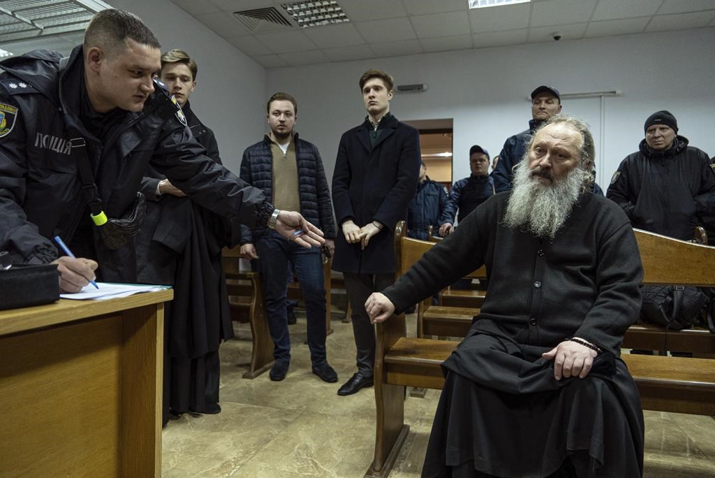 Ukrainian court puts an Orthodox leader under house arrest