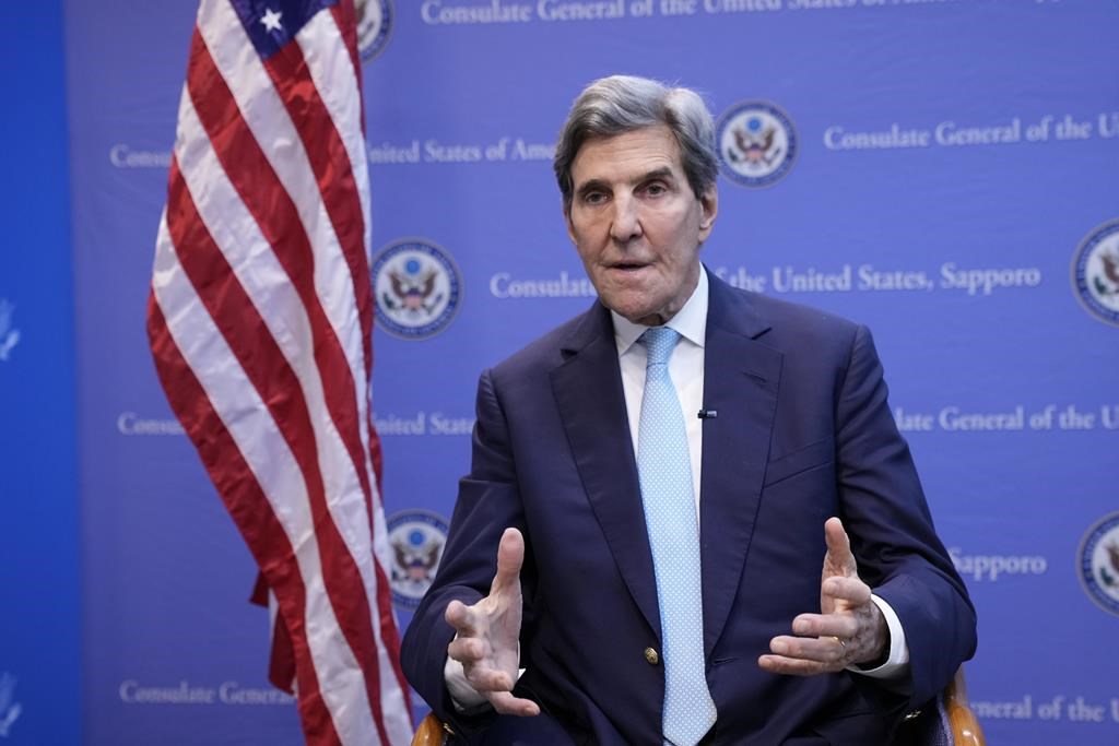 Climate envoy Kerry: No rolling back clean energy transition