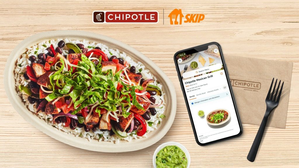 Chipotle and SkipTheDishes