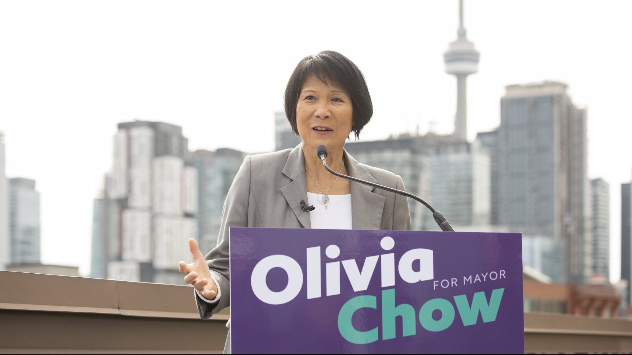 Olivia Chow maintains doubledigit lead in latest mayoral race poll