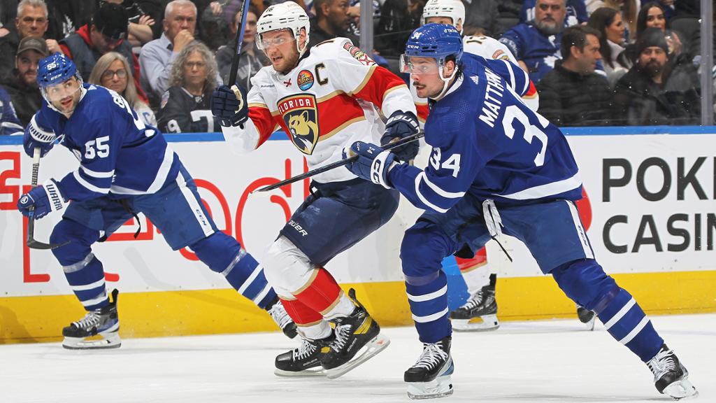 Panthers top Maple Leafs, take Game 1 of second-round series