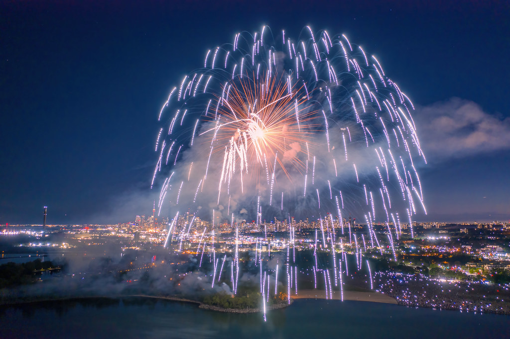 Victoria Day fireworks in Toronto and GTA this long weekend