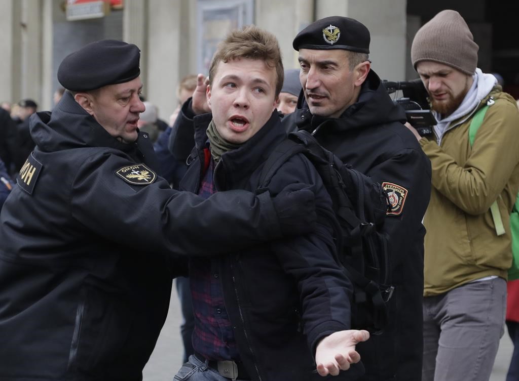 Dissident Pulled Off Plane By Belarus Gets 8 Years In Prison