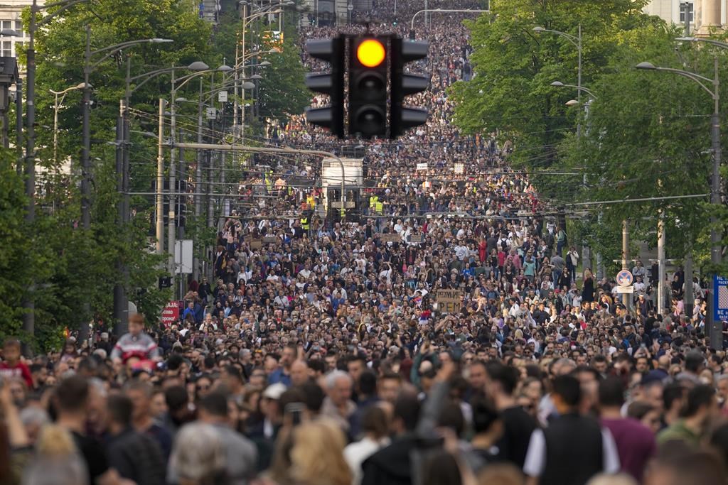 More Protests Against Violence In Serbia As Authorities Reject ...