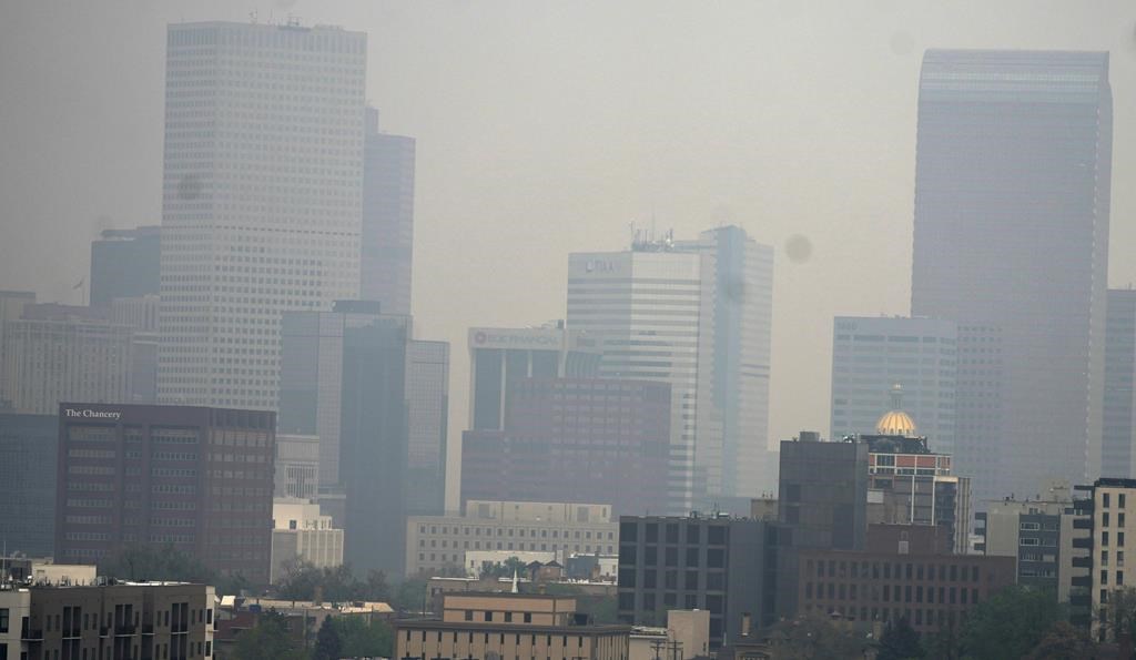 Smoke from Canada wildfires prompts air quality alerts in Colorado