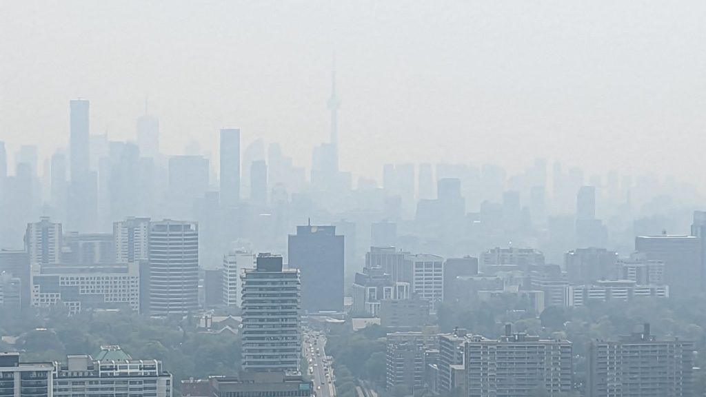 Toronto air quality expected to improve today after ranking worst in world