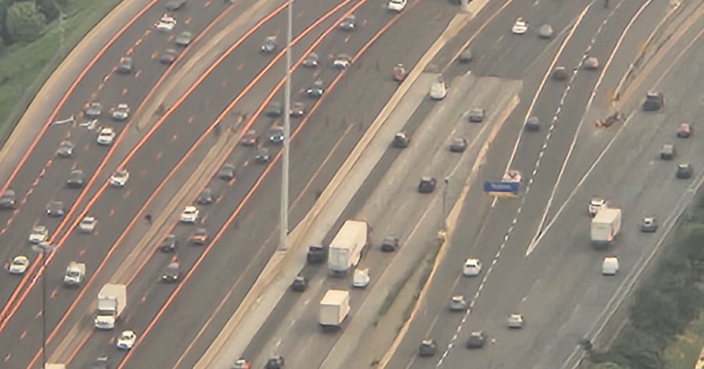 Highway 401 construction