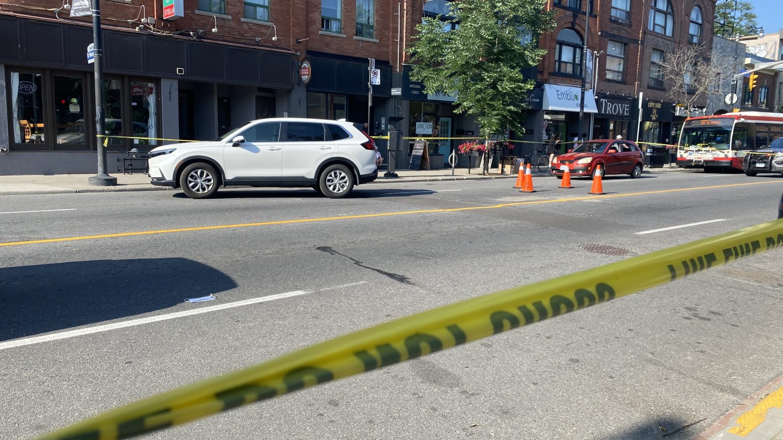6-year-old girl in critical condition after being struck by SUV