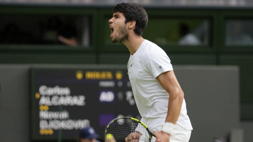 Carlos Alcaraz ends Novak Djokovic's long Wimbledon reign in 5-set