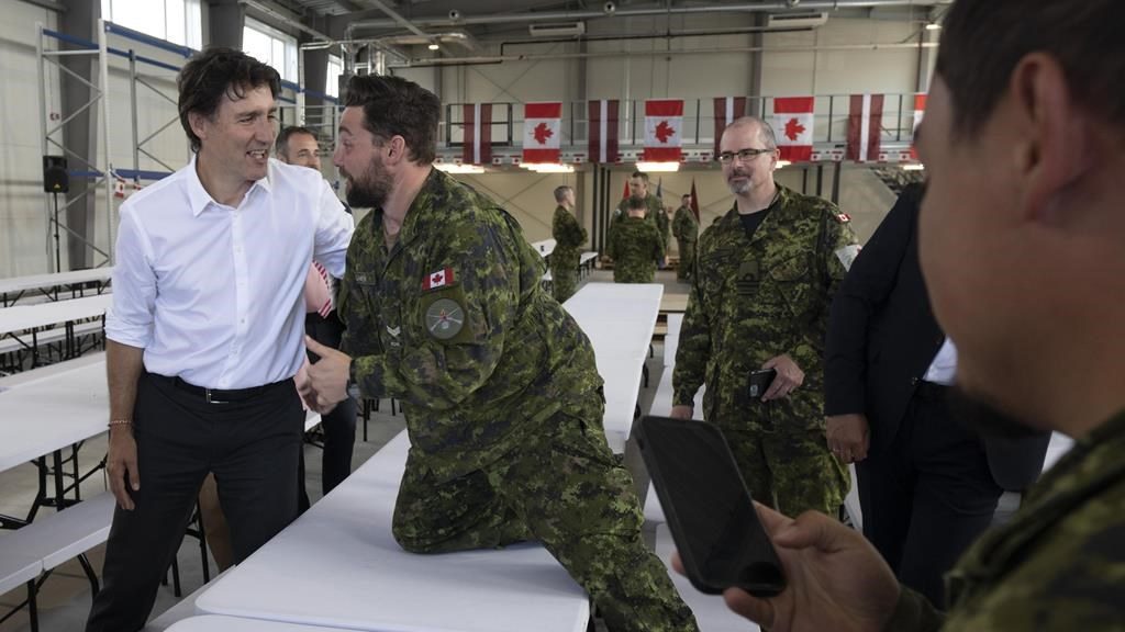 Trudeau in Latvia