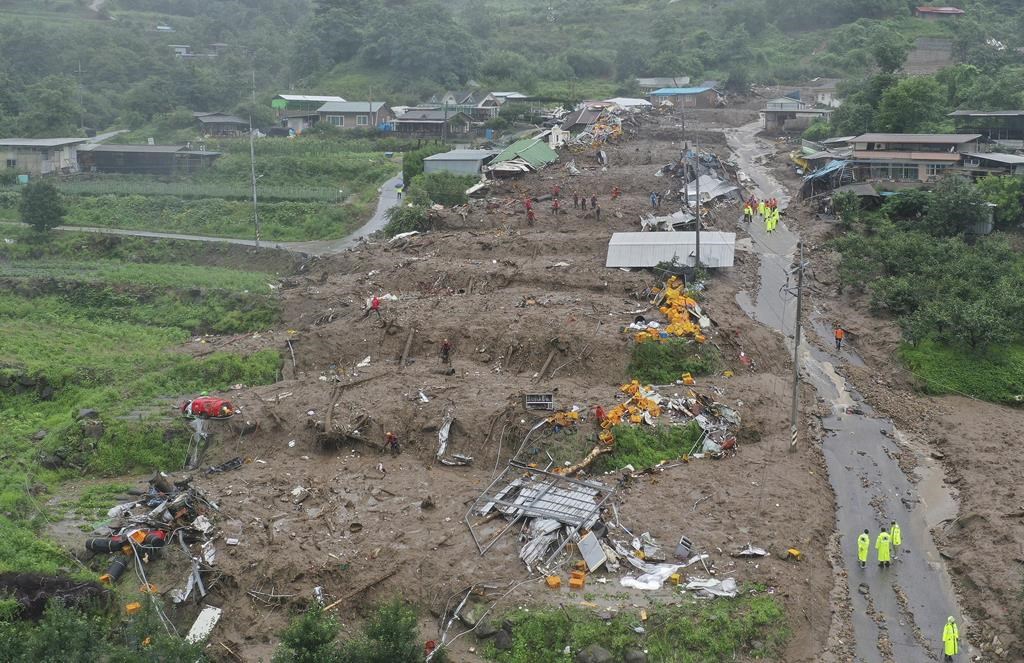 Days Of Torrential Rain In South Korea Leave At Least 26 Dead In 