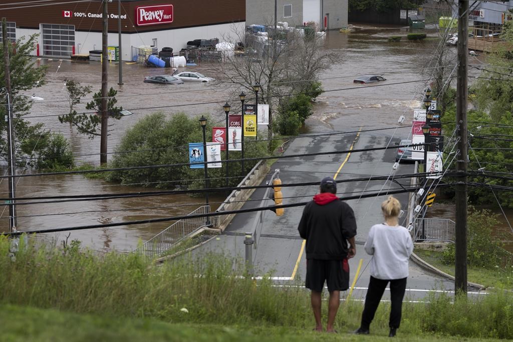 Climate change Correlation between wildfires flooding in Nova Scotia