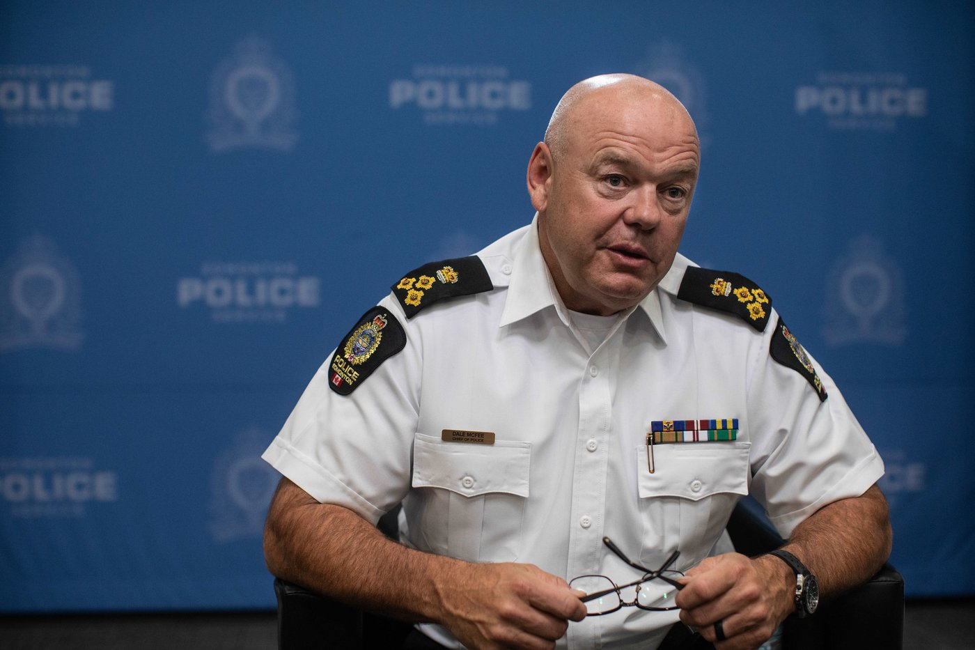 Edmonton police chief talks violence, pushes to balance in city