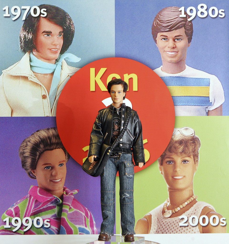 Mattel's restyled Ken doll