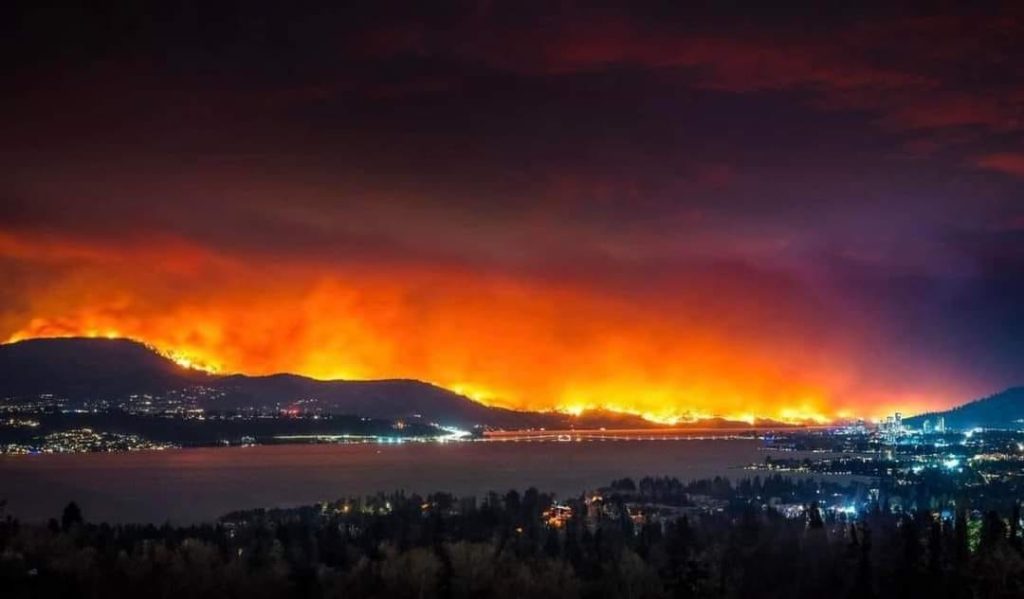 Kelowna wildfires moving north CityNews Toronto