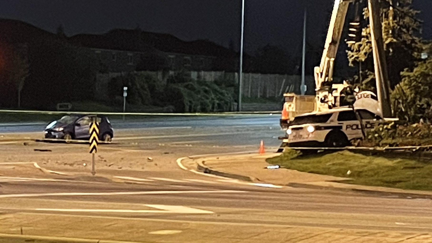 SIU investigating Brampton crash that sent officer, woman to hospital