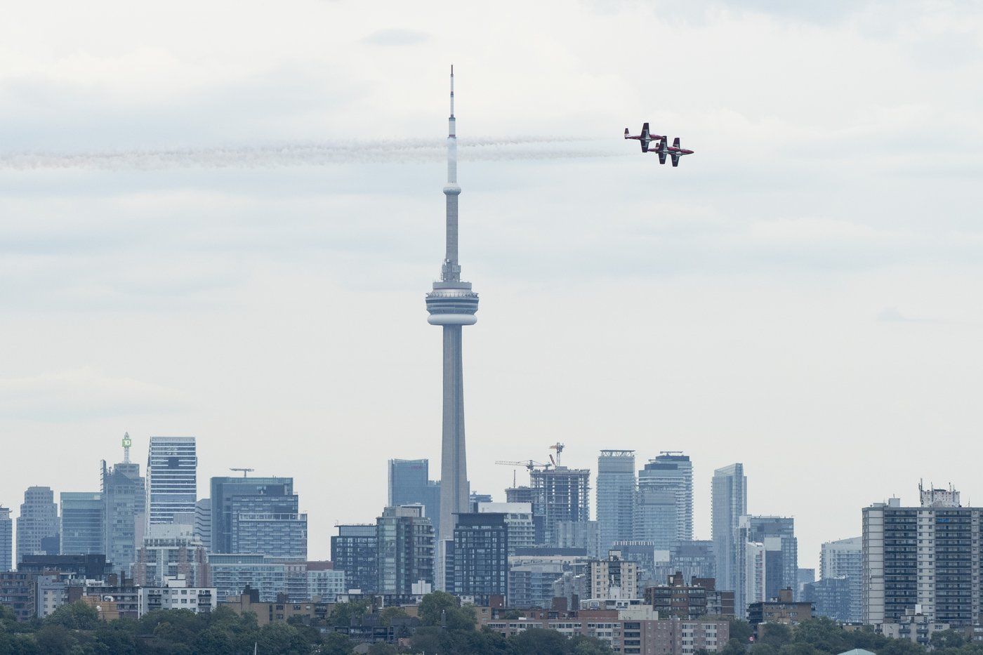 Air show 'modified' performance schedule due to unrelated search and