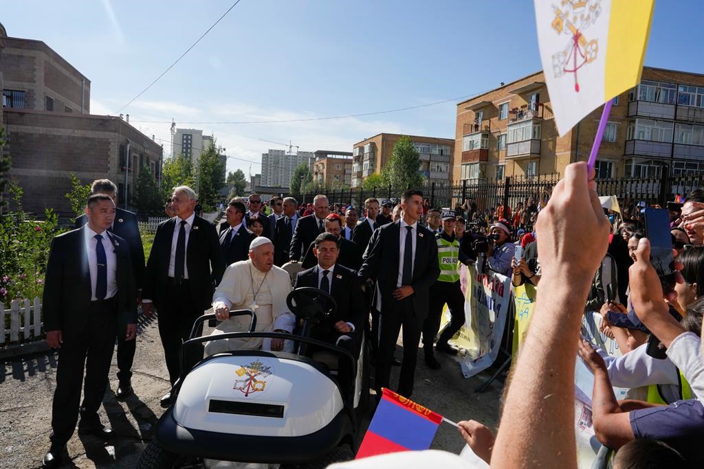 Pope Starts Mongolia Visit By Praising The Country's Religious Freedom ...