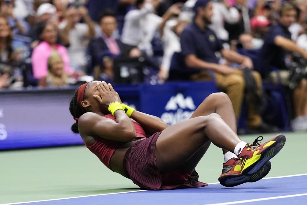 Coco Gauff wins the US Open for her first Grand Slam title at age