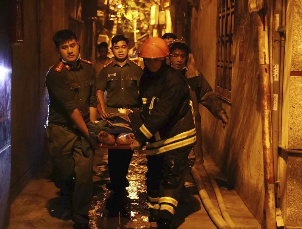 Fire In Vietnam's Capital Kills At Least 56 When It Engulfs An ...