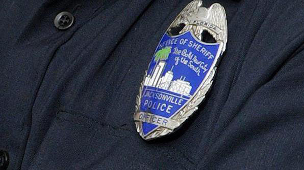 Jacksonville Sherrif's Office police badge