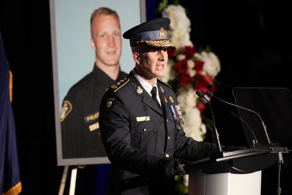 Ontario Provincial Police commissioner Thomas Carrique