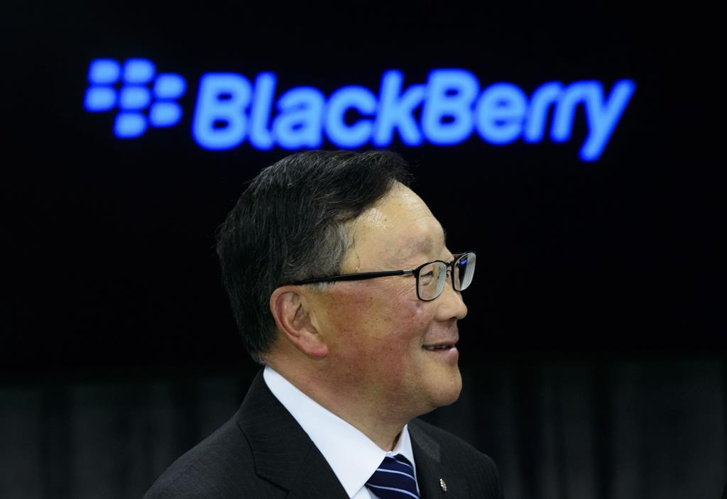 CEO John Chen out at BlackBerry as company prepares to divide business